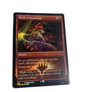 Thrill of Possibility Foil Theros Beyond Death Promo Pack Near Mint Game - Picture 1 of 3