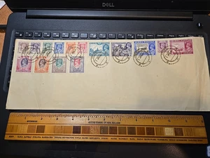 Burma Stamp FDC Cover Presumed Sc #51-65 CV $111 as used Jan 1 1946 - Picture 1 of 5