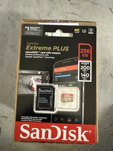 25x SanDisk Extreme PLUS 256GB Class 10 - Micro SDXC Memory Card🔥‼️✅ - Picture 1 of 3
