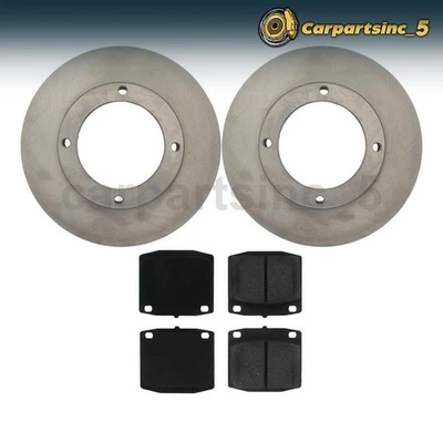 Rotor de freno Pastilla de freno delantera 3 piezas para Honda Civic 1.2L 1975 1976 1977 1978 1979 Foto 1 de 4