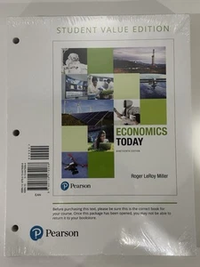 Economics Today 19th Edition Roger Miller Student Value Edition Brand New - Picture 1 of 4