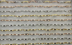 35pcs New Design Wholesale Lots Mixed Color Stainless Steel Men's Rings - Picture 1 of 9