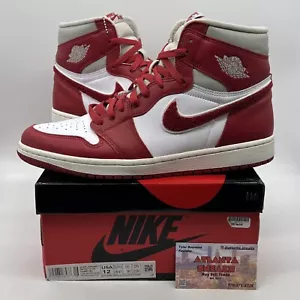 Size 12 - Air Jordan 1 OG High Newstalgia Chenille W White Leather (DJ4891-061) - Picture 1 of 8