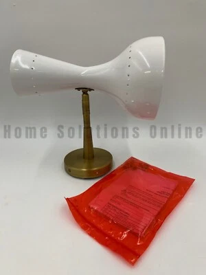 Aplique de pared con reloj de arena Jamie Young Co. Pisa blanco latón antiguo 10,5" H #W200 Foto 1 de 4