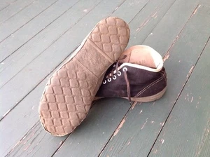 mens basketball High top shoes sneakers sz 6.5 antique vintage tennis 1940’s - Picture 1 of 10