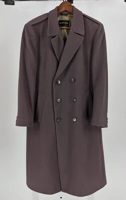 Jaqueta Pierre Cardin Vintage Anos 70 Anos 80 Mauve Roxo Pálido Peacoat 42 - Imagem 1 de 4