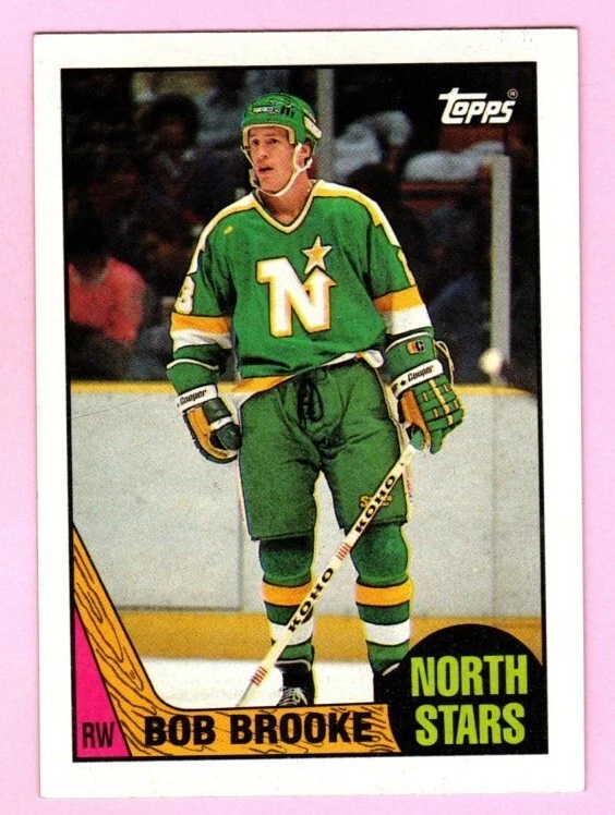 1987-8 Topps Bob Brooke #64 Hartford Whalers - Image 1 of 1