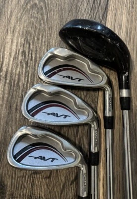 AVT Golf Clubs 4/5 Fairway Driver, 6,8, & 9 Irons 4 Pc Set RH - Image 1 of 4