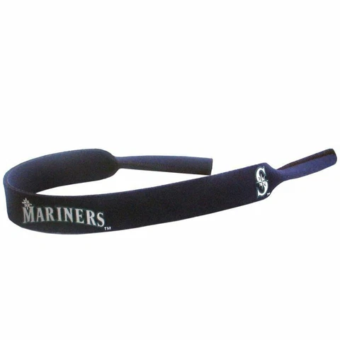 NWT Seattle Mariners MLB 16" Neoprene Sunglasses Strap Eyewear Retainer Navy Cover