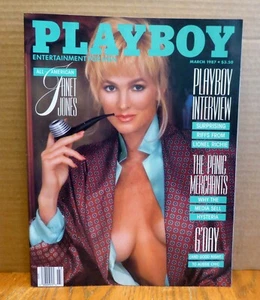Playboy Magazin Vintage März 1987 Janet Jones. Lionel Richie, LNC - Bild 1 von 6
