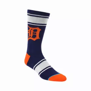 Stance MLB Detroit Tigers Baseball Diamond Classic Pique Crew Socks Size L 9-12 - Picture 1 of 3