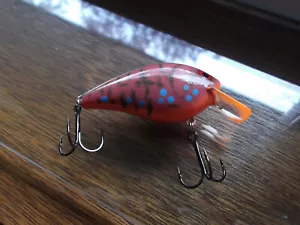 Custom Painted XCalibur Square Bill Rattle XCS 100 Brown Craw - Bild 1 von 10