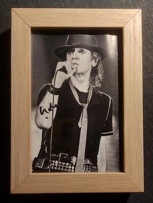 Charity  💚 org. Autogragrammkarte UDO LINDENBERG 2015 😎  HANDSIGNIERT - Bild 1 von 4