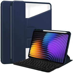 Funda Teclado Giratorio 360 Transparente para Xiaomi Pad 7 Pro 11.2" Tablet Funda - Imagen 1 de 24