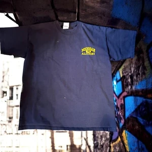 Vintage University of Michigan Unisex Alumni Short Sleeve T-shirt: XL - Picture 1 of 7