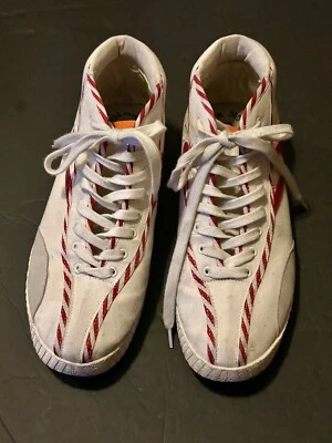 Tretorn Andre 3000 Zapatos de Lona Talla 11 Tenis Rojo y Blanco Unisex Foto 1 de 4