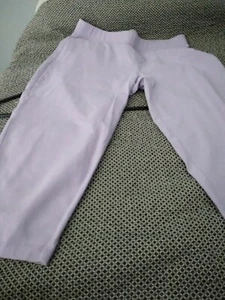 Lands End Girls Size Xl Lilac Crop Pants - Picture 1 of 2