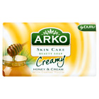 Arko Skin Care Creamy Balancing Cosmetic Honig und Creme Seife 90 G