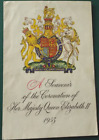 Postcard Her Majesty Queen Elizabeth's Coronation SOUVENIR SAVINGS 1953 RARE
