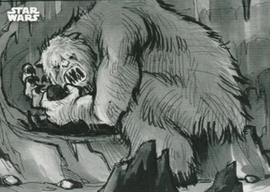 2019 Star Wars Black White Empire Strikes Back Concept Art CA-2 Insert - Picture 1 of 1