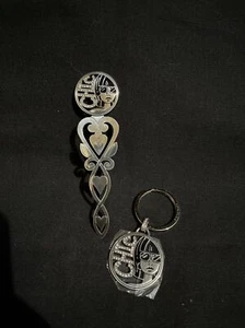 Brighton Fashionista Chic Bookmark And Keychain NWOT - Picture 1 of 5