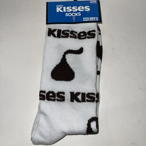 Hersheys Kisses Adult's Novelty Crew Socks Size 6-12 New - Picture 1 of 5