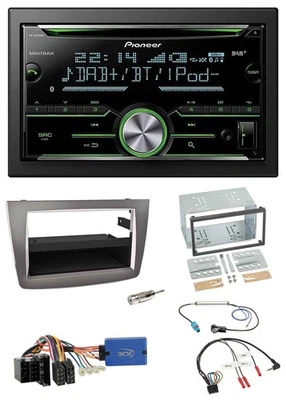 Pioneer Bluetooth Lenkrad DAB 2DIN USB CD Autoradio für Alfa Romeo Mito 13-18 95 - Bild 1 von 4