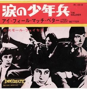 SMALL FACES Tin Soldier JAPAN 7" VINYL w/PS 1969 MOD Marriott-Lane - Picture 1 of 4