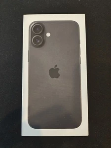 APPLE IPHONE 16 PLUS - 128 Go (Désimlocké par fabricant) Noir - Plateau SIM physique - Photo 1 sur 2