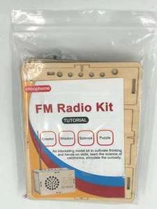 Kit radio FM STEM con custodia in legno - Foto 1 di 4