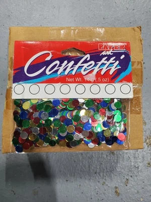 Lote de 12 bolsas de confeti de puntos multicolores de 0,05 OZ envío gratuito  Foto 1 de 2
