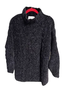 Vintage Express Trikot Pullover Large Navy Blau Heavy High Neck - Bild 1 von 7