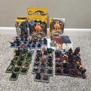 Dreamblade Miniatures Lot Of 73 Rulebook Map Etc - Picture 1 of 12