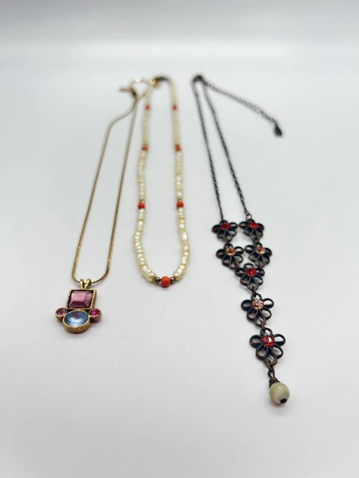 Lote de 3 collares 1928  Foto 1 de 4