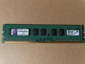 Kingston DDR3-1333 DIMM 4GB KVR1333D3E9S/4G ECC Server memory - Picture 1 of 2