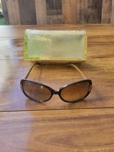 Old ToryBurch Sunglasses TY7022 938/13 OLIVE KHAKI w/BROWN GRADIENT Lenses - Picture 1 of 5
