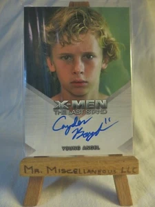 X3 X-Men III The Last Stand autograph card Cayden Boyd Young Angel - Picture 1 of 3