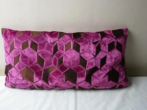 Designers Guild Fabric Fitzrovia Damson Cushion Covers - Picture 1 of 7