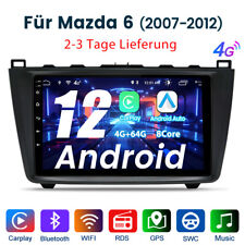 Produktbild - 9"Android 12.0 Autoradio GPS Navigation 6+128GB Carplay Für Mazda6 2007-2012