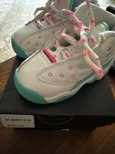 Nike Air Jordan's 13 retro *Aurora green* size 5C 684802-100 with box - Picture 1 of 4