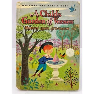 A Child's Garden of Verses by R. L. Stevenson Vintage Collectible Childrens Book - Imagen 1 de 14