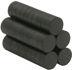 1/2 Zoll x 3/16 Zoll Keramikscheibe - Keramik/Ferrit Magnet, Klasse C-11 - Bild 1 von 1