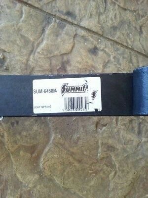 Summit Racing 6468M Leaf Spring Rear Black Ford Mustang Each - Image 1 of 3