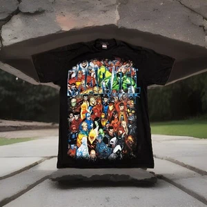 Camiseta grande de personajes del universo de cómics de dibujos animados de Marvel Comics para hombre - Imagen 1 de 4