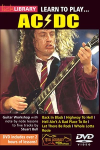 Lick Library LEARN TO PLAY AC⚡️DC Angus Young Style Guitar Lessons Video DVD - Picture 1 of 1