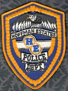 Hoffman Estates Illinois Police Shoulder Patch VAR #2 G - Picture 1 of 2