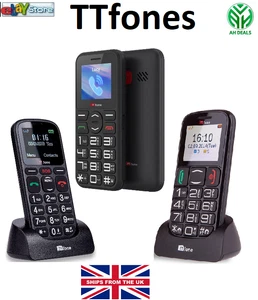 TTfone TT100/TT190/TT200 Big Button Basic Senior Emergency Cheapest Mobile Phone