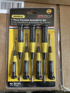 General 7 Piece Precision Screwdriver Set New Sealed - Picture 1 of 5