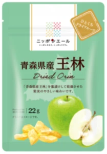 Nippon Ale Aomori-grown Ōrin Dried Fruit 22g x 6pcs - Picture 1 of 1