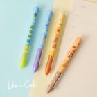 Disney Two Colors Pen Winnie the Pooh Chip n Dale Stitch Alien Red Blue Ink Cute